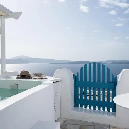Masterful Santorini | Elladan | Adult Only | 1 Bedroom | Stunning Sea Views | Private Furnished Terrace With Jetted Tub |