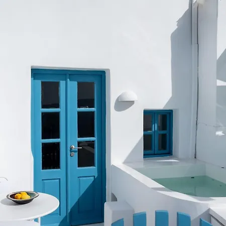Villa Masterful Santorini | Elladan | Adult Only | 1 Bedroom | Stunning Sea Views | Private Furnished Terrace With Jetted Tub |